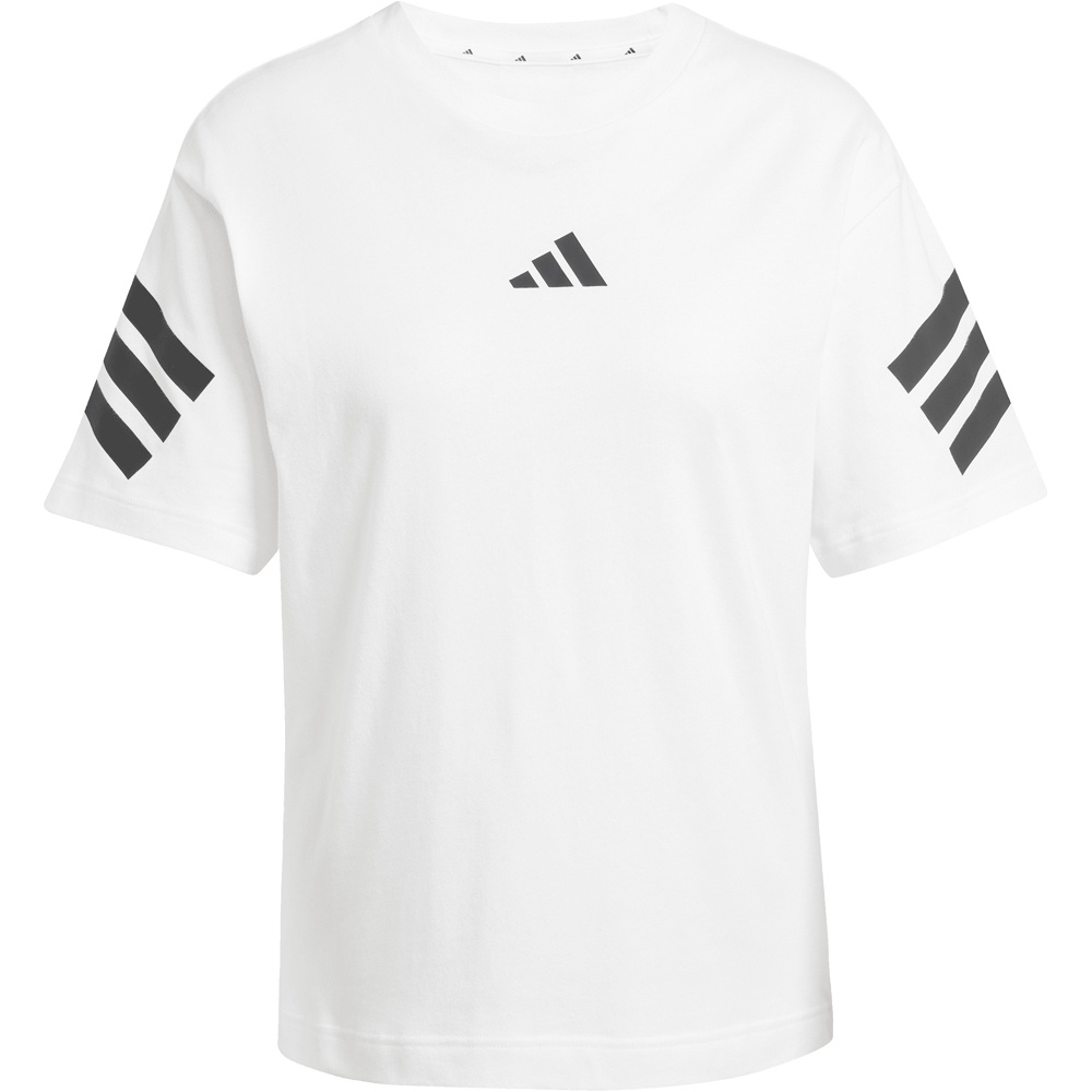 adidas camiseta manga corta mujer FUTURE ICONS 3 BANDAS 05