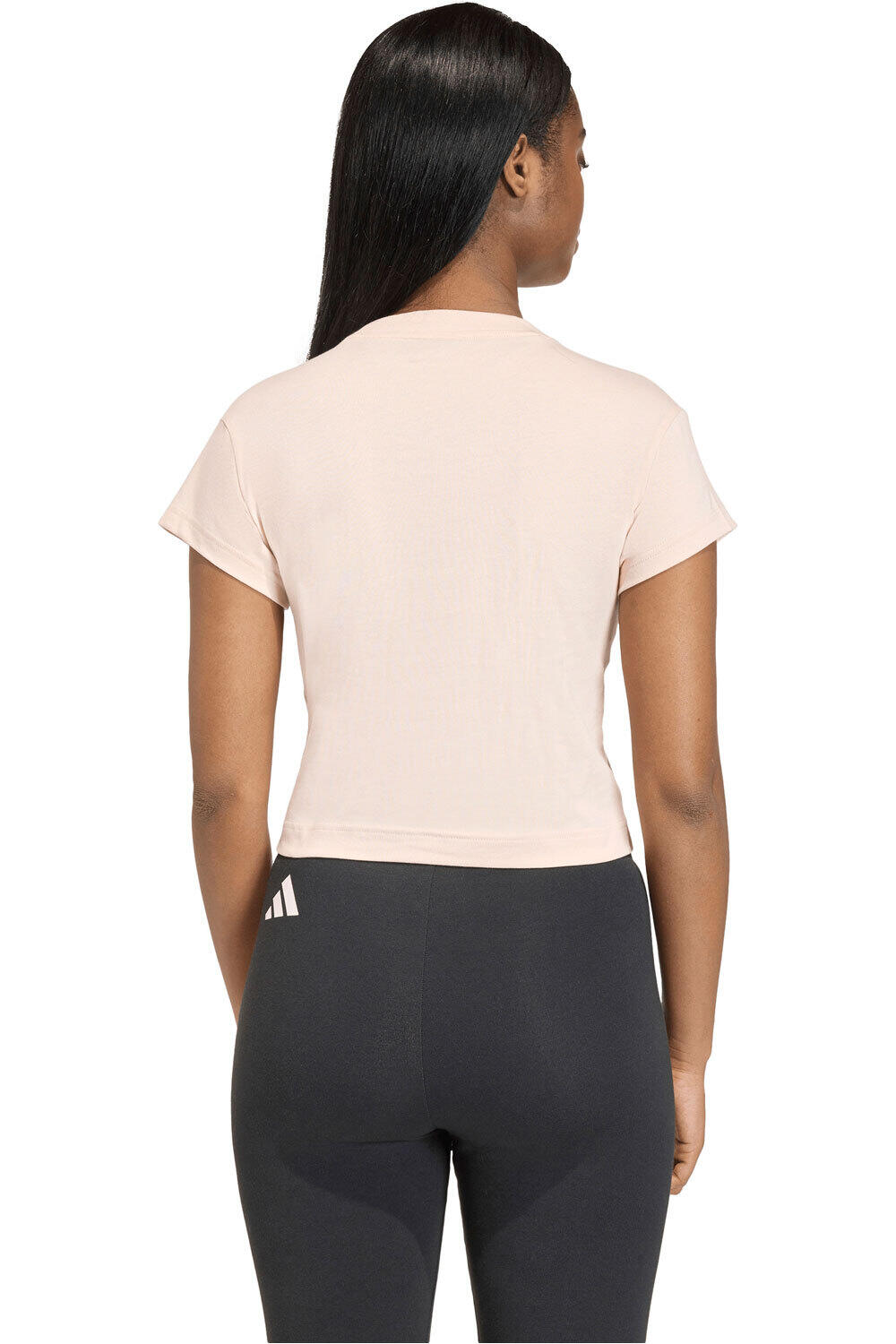 adidas camiseta manga corta mujer FUTURE ICONS SMALL LOGO vista trasera
