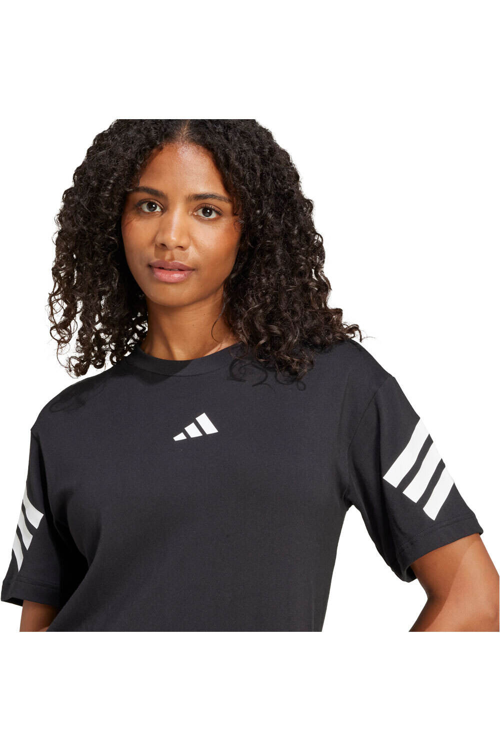 adidas camiseta manga corta mujer FUTURE ICONS THREE STRIPES 03