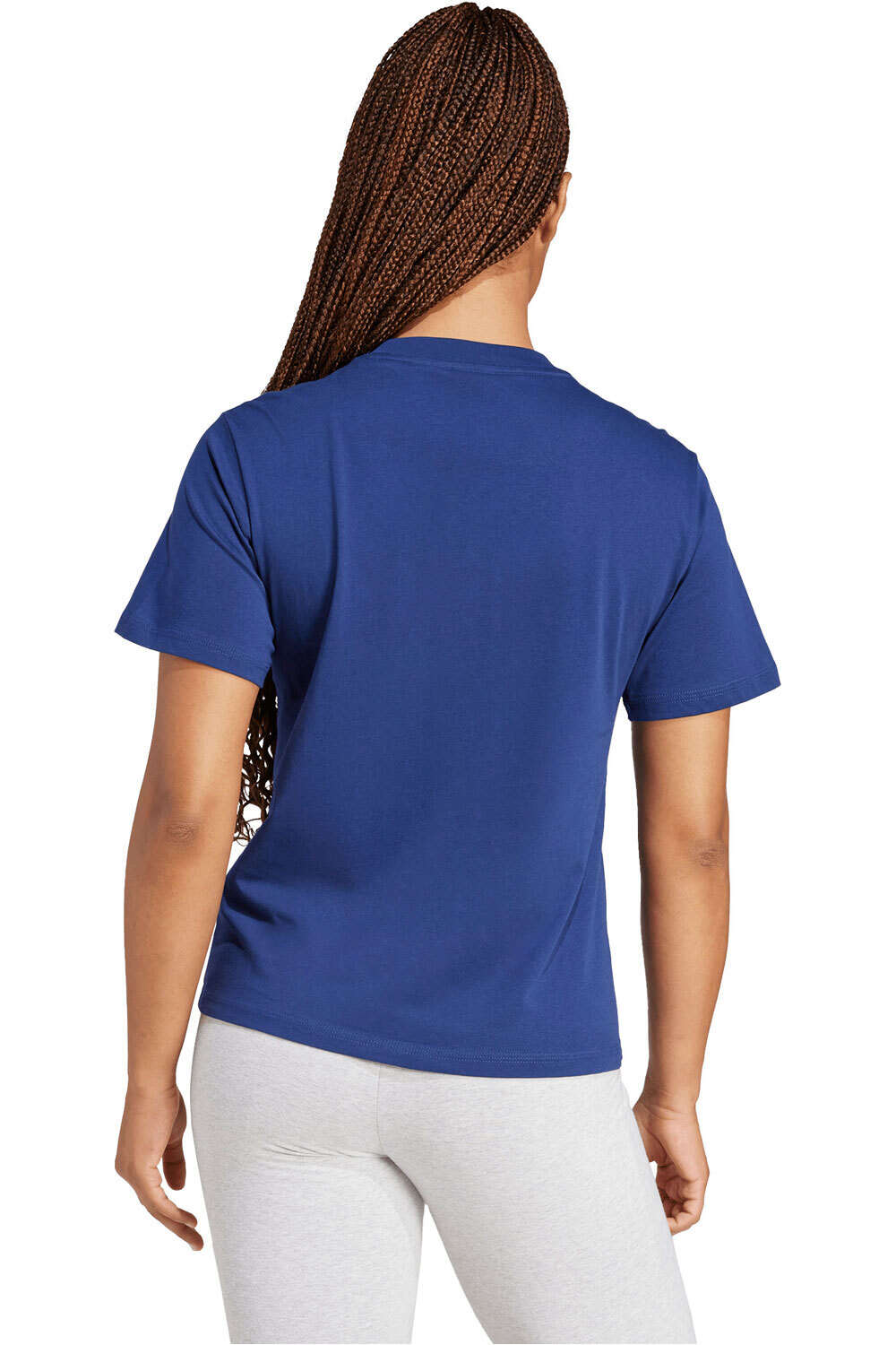 adidas camiseta manga corta mujer LOGOTIPO PEQUEO ESSENTIALS vista trasera