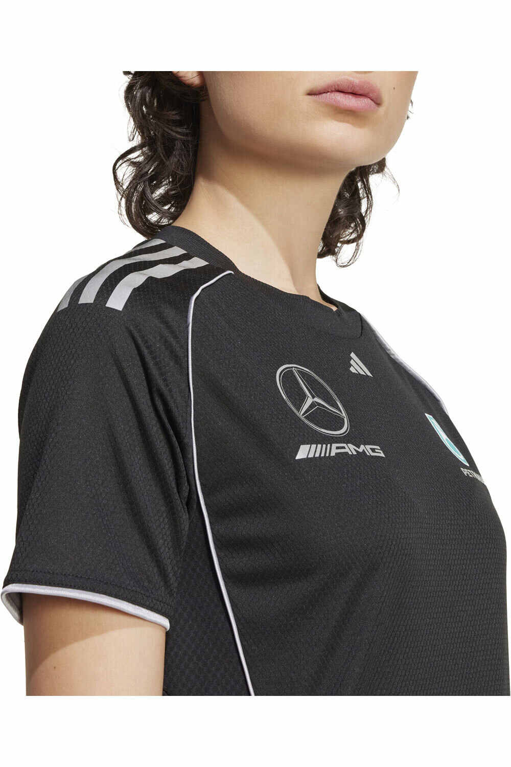 adidas camiseta manga corta mujer MERCEDES F1 TEAM MECHANICS 03