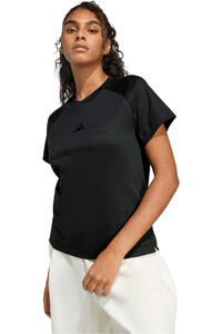 adidas camiseta manga corta mujer SOFT LUX vista detalle