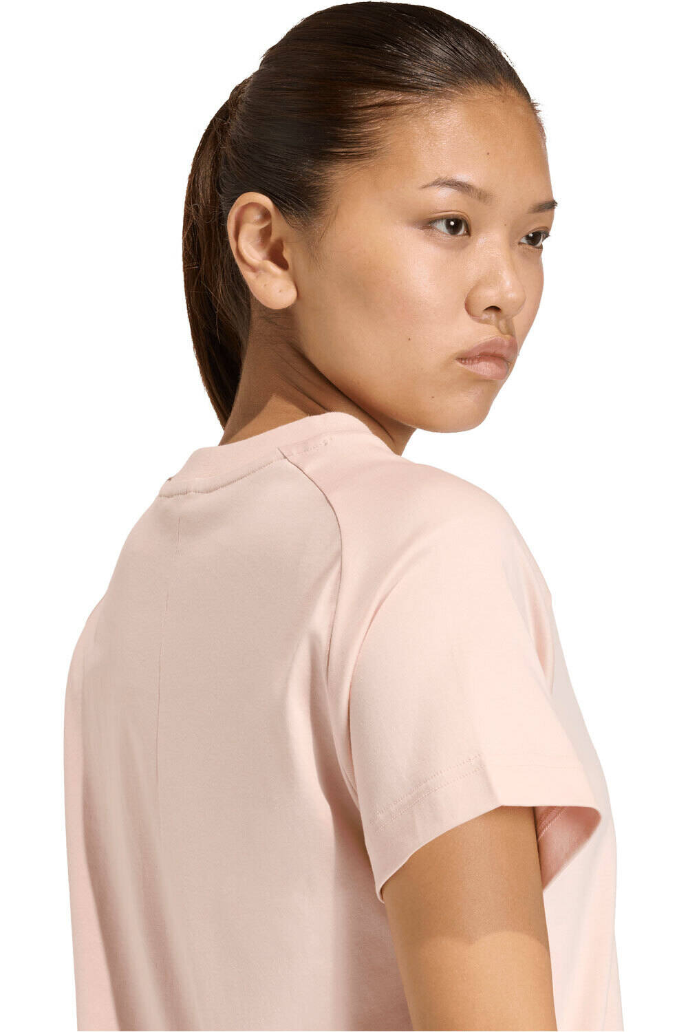 adidas camiseta manga corta mujer SOFT LUX vista detalle
