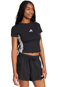 adidas camiseta manga corta mujer W 3S SJ BABY T vista detalle