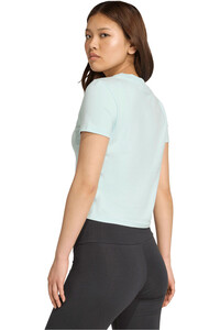 adidas camiseta manga corta mujer W 3S SJ BABY T vista trasera