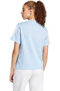 adidas camiseta manga corta mujer W 3S SJ T B vista trasera
