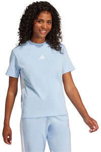 adidas camiseta manga corta mujer W 3S SJ T vista detalle