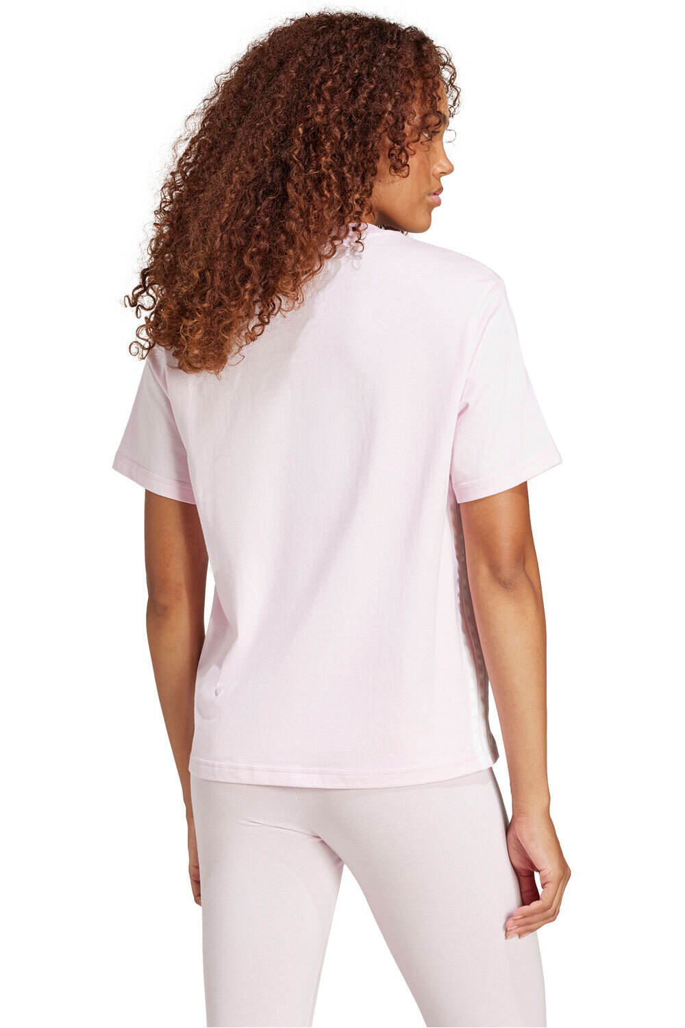 adidas camiseta manga corta mujer W 3S SJ T vista trasera
