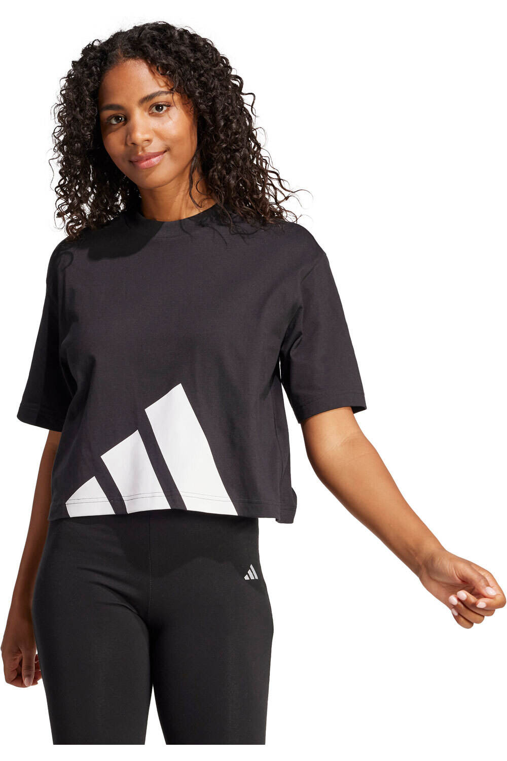 adidas camiseta manga corta mujer W BL SJ BF T vista frontal
