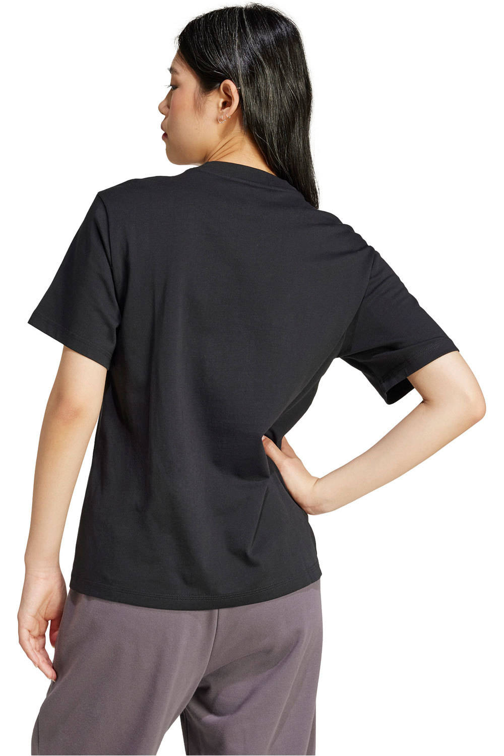 adidas camiseta manga corta mujer W BL SJ T vista trasera