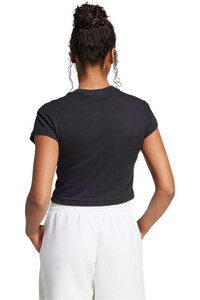 adidas camiseta manga corta mujer W FI SL BB TEE vista trasera