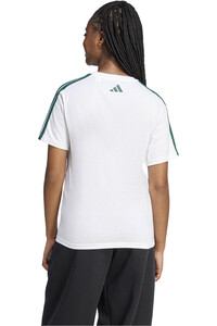 adidas camiseta manga corta mujer W L SOFTS TEE vista trasera