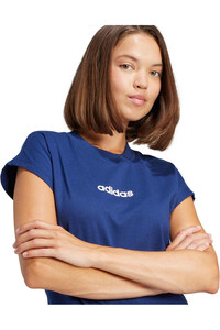adidas camiseta manga corta mujer W LIN SJ T vista detalle