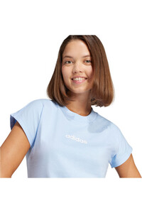 adidas camiseta manga corta mujer W LIN SJ T vista detalle