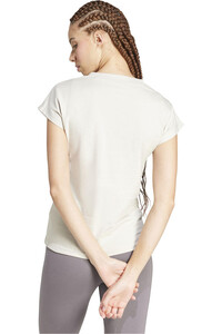 adidas camiseta manga corta mujer W LIN SJ T vista trasera