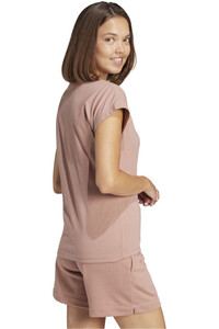 adidas camiseta manga corta mujer W LIN SJ T vista trasera