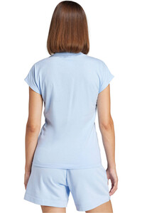 adidas camiseta manga corta mujer W LIN SJ T vista trasera