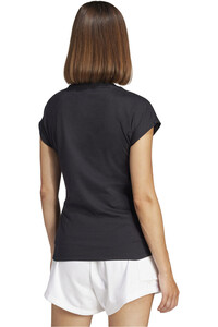 adidas camiseta manga corta mujer W LIN SJ T vista trasera