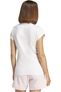 adidas camiseta manga corta mujer W LIN SJ T vista trasera