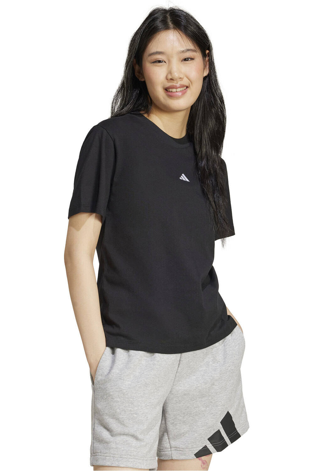 adidas camiseta manga corta mujer W SL SJ T vista detalle