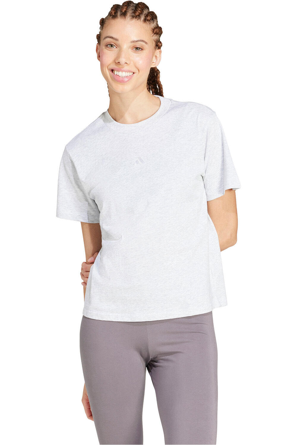 adidas camiseta manga corta mujer W SL SJ T vista frontal