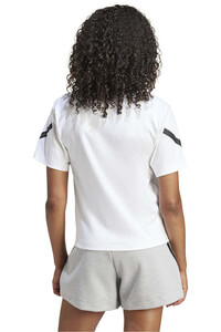 adidas camiseta manga corta mujer W Z.N.E. TEE vista trasera