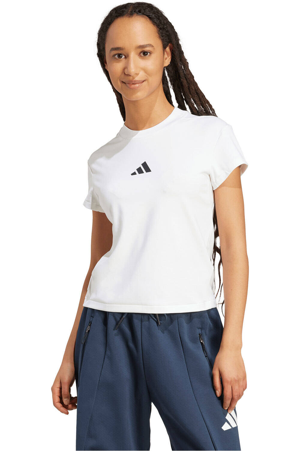 adidas camiseta manga corta mujer Z.N.E. vista frontal