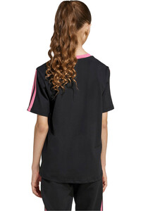 adidas camiseta manga corta niña ESSENTIALS vista trasera