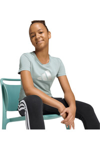 adidas camiseta manga corta niña ESTAMPADA EVERYDAY GLAM vista detalle