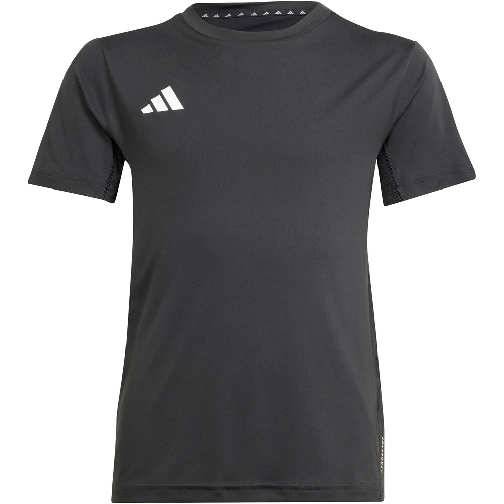 adidas camiseta manga corta niña J TEAM TEE vista frontal