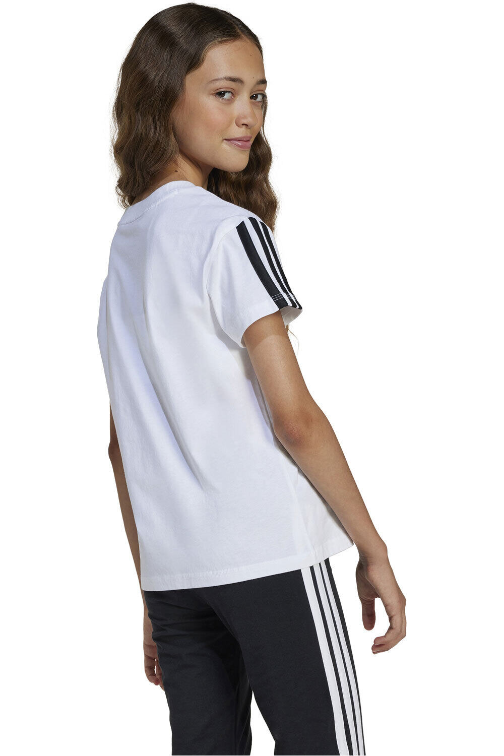 adidas camiseta manga corta niña JG 3S TEE 160 vista trasera
