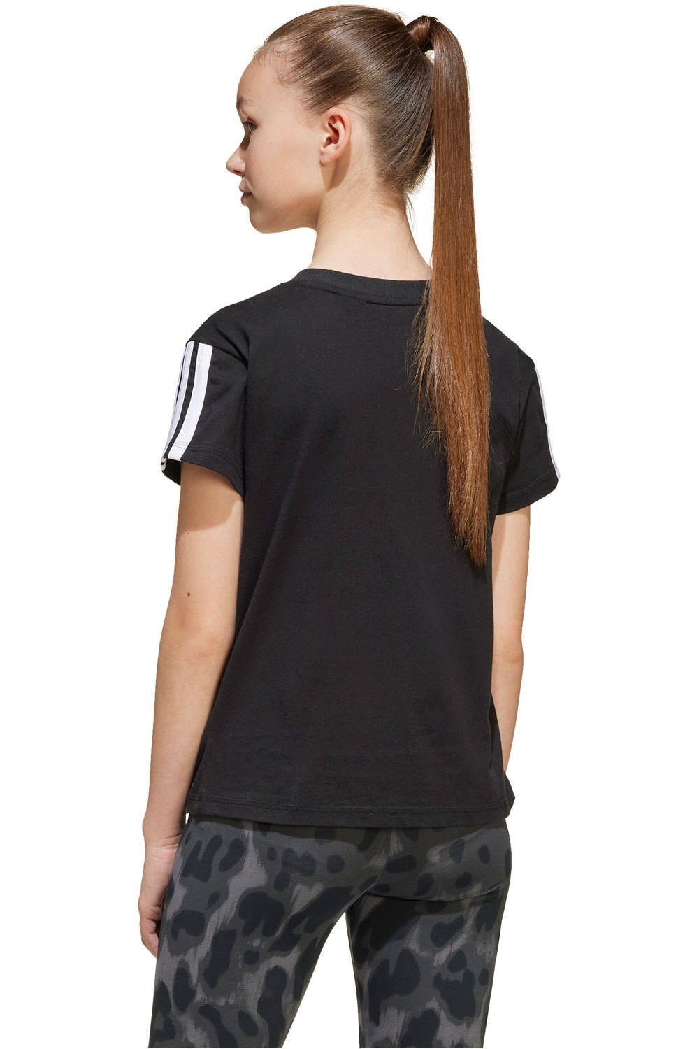 adidas camiseta manga corta niña JG 3S TEE 160 vista trasera
