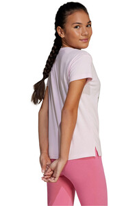 adidas camiseta manga corta niña JG GLAM T vista trasera