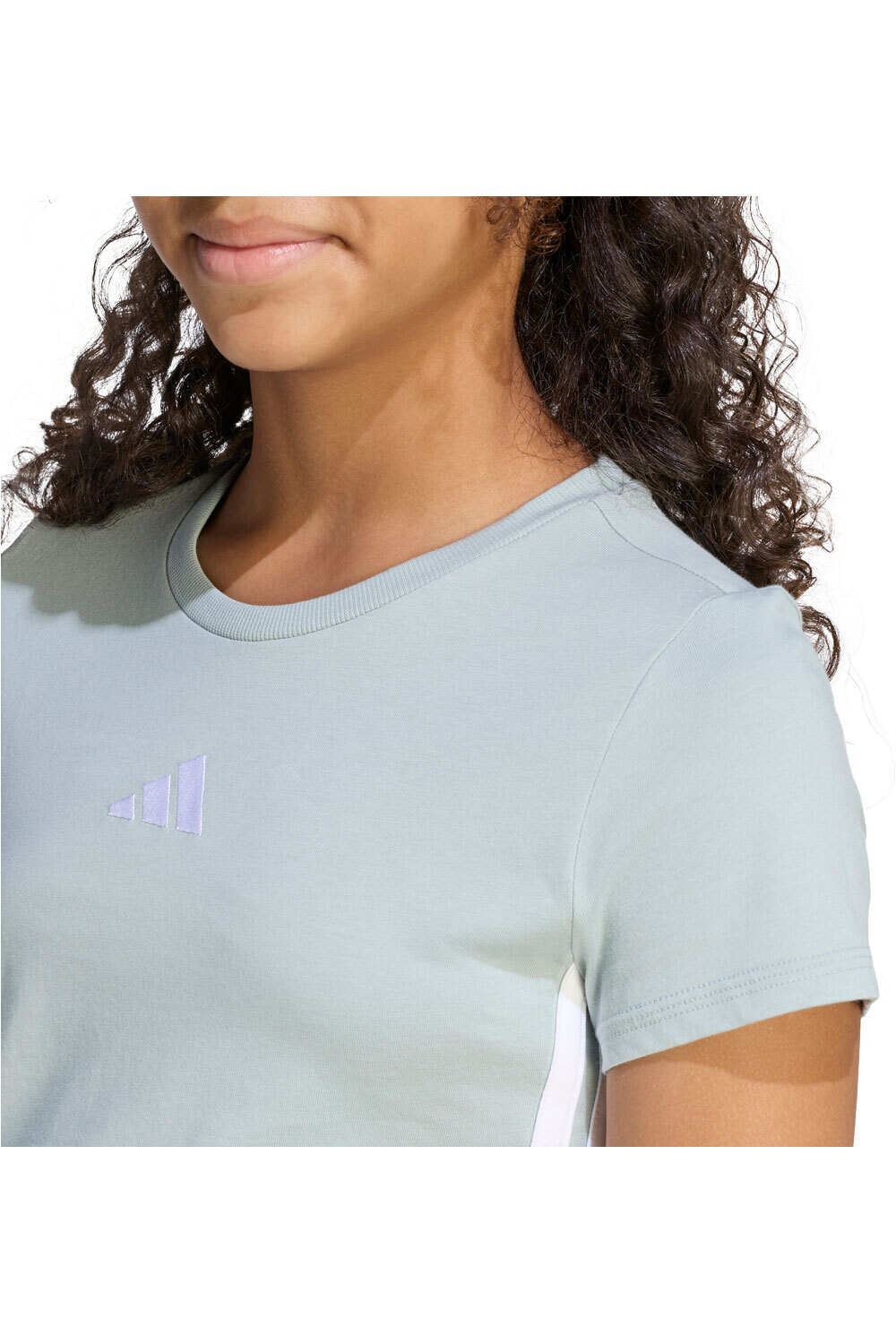 adidas camiseta manga corta niña X_JG 3S BABY TEE 03