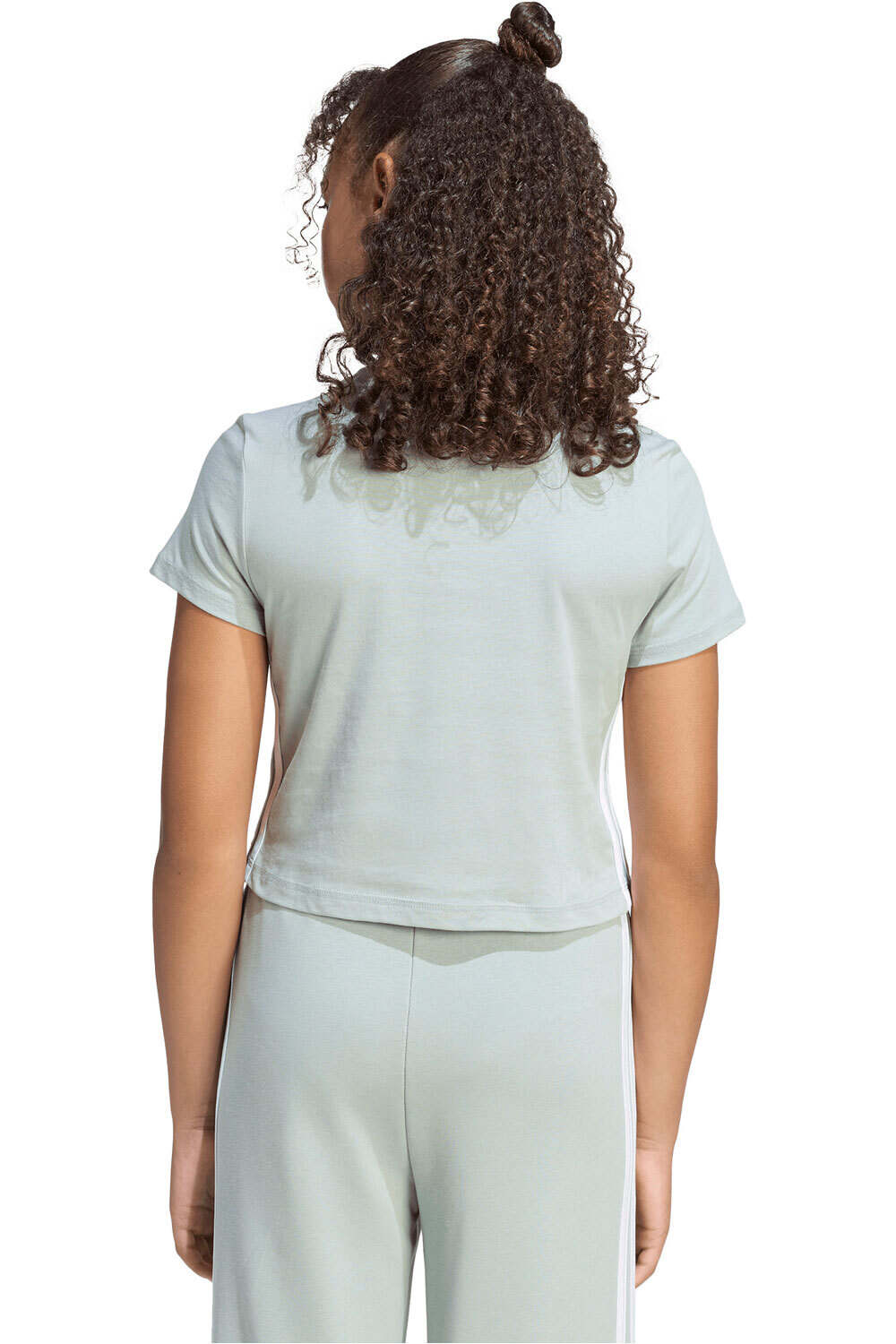 adidas camiseta manga corta niña X_JG 3S BABY TEE vista trasera