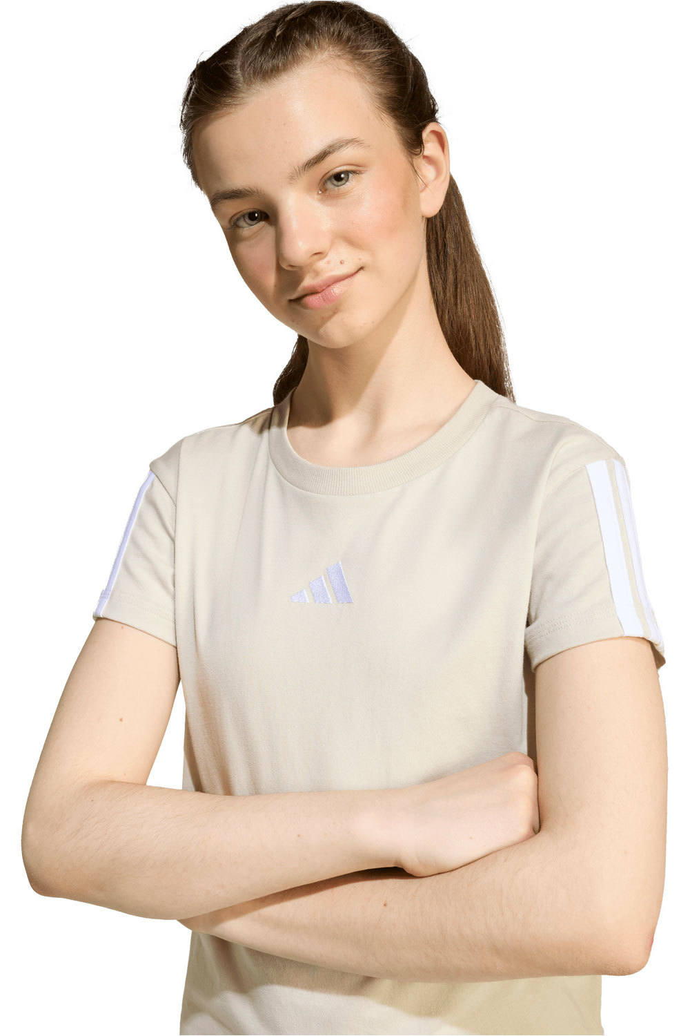 adidas camiseta manga corta niña X_JG 3S TEE 160 03