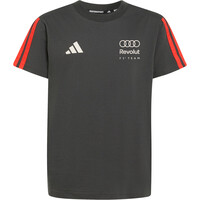 adidas camiseta manga corta niño AUDI FORMULA ONE TEAM DNA vista frontal
