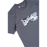 adidas camiseta manga corta niño B CAMO LIN vista detalle