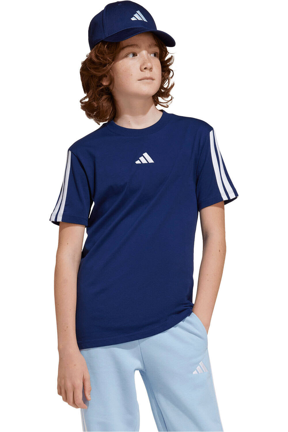 adidas camiseta manga corta niño ESSENTIALS vista frontal