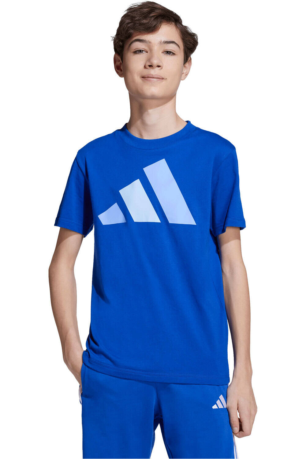 adidas camiseta manga corta niño ESSENTIALS vista frontal