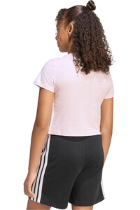 adidas camiseta manga corta niño ESSENTIALS vista trasera