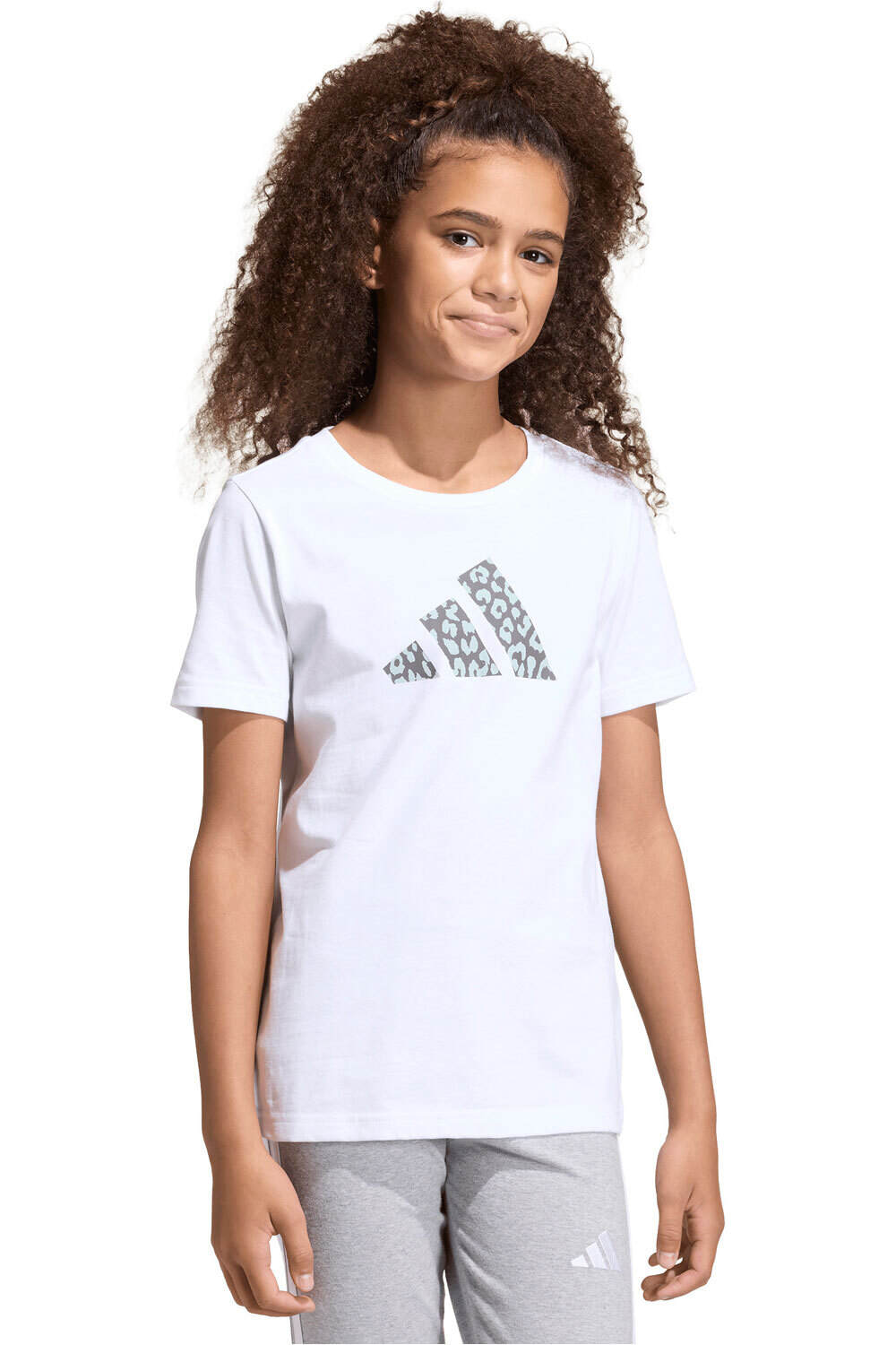 adidas camiseta manga corta niño ESTAMPADO DE INSPIRACIN ANIMAL vista frontal