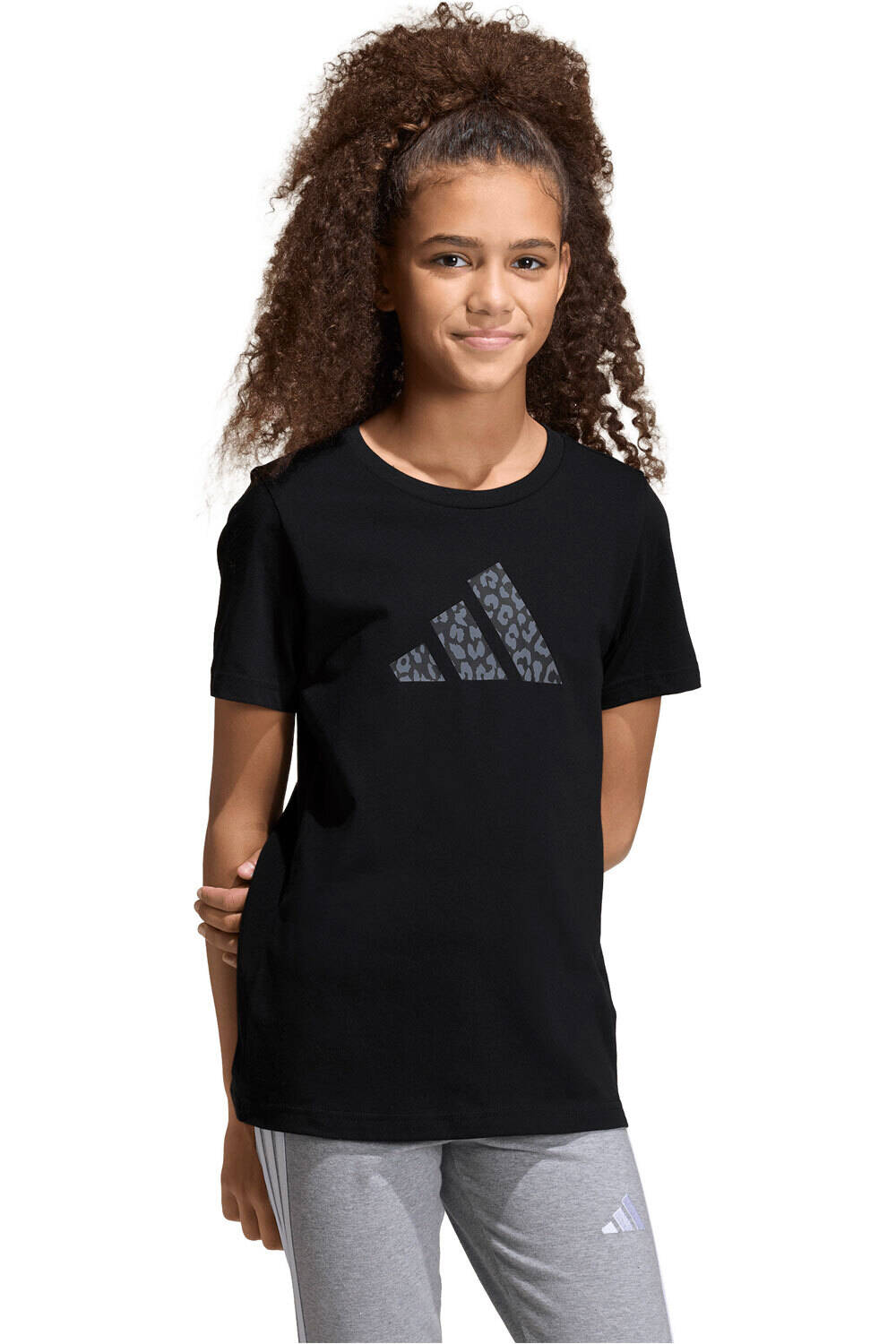 adidas camiseta manga corta niño ESTAMPADO DE INSPIRACIN ANIMAL vista frontal