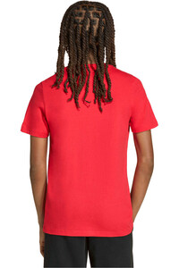 adidas camiseta manga corta niño ESTAMPADO INSPIRACIN UNIVERSITARIA vista trasera