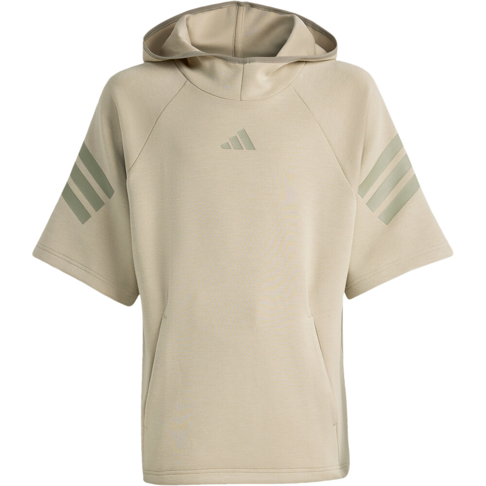 adidas camiseta manga corta niño FUTURE ICONS 3 BANDAS vista detalle