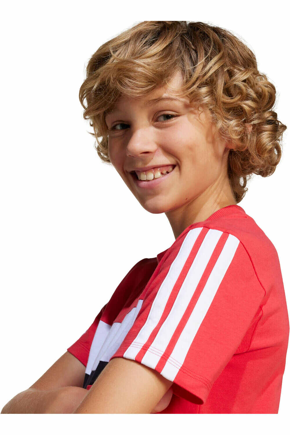 adidas camiseta manga corta niño J 3S TIB T 03