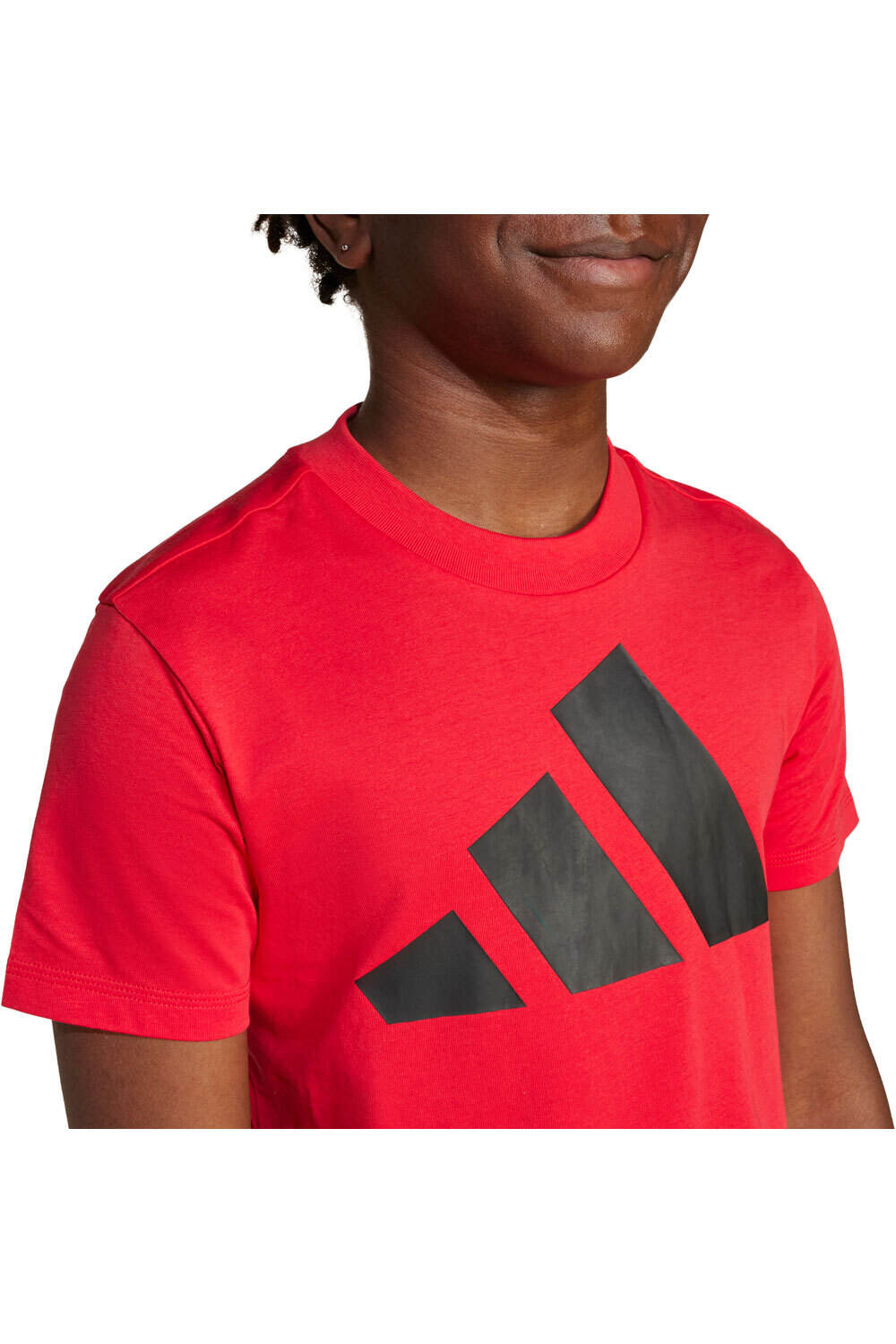 adidas camiseta manga corta niño J BL TEE 160 vista detalle