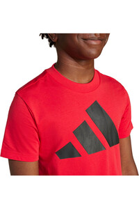 adidas camiseta manga corta niño J BL TEE 160 vista detalle