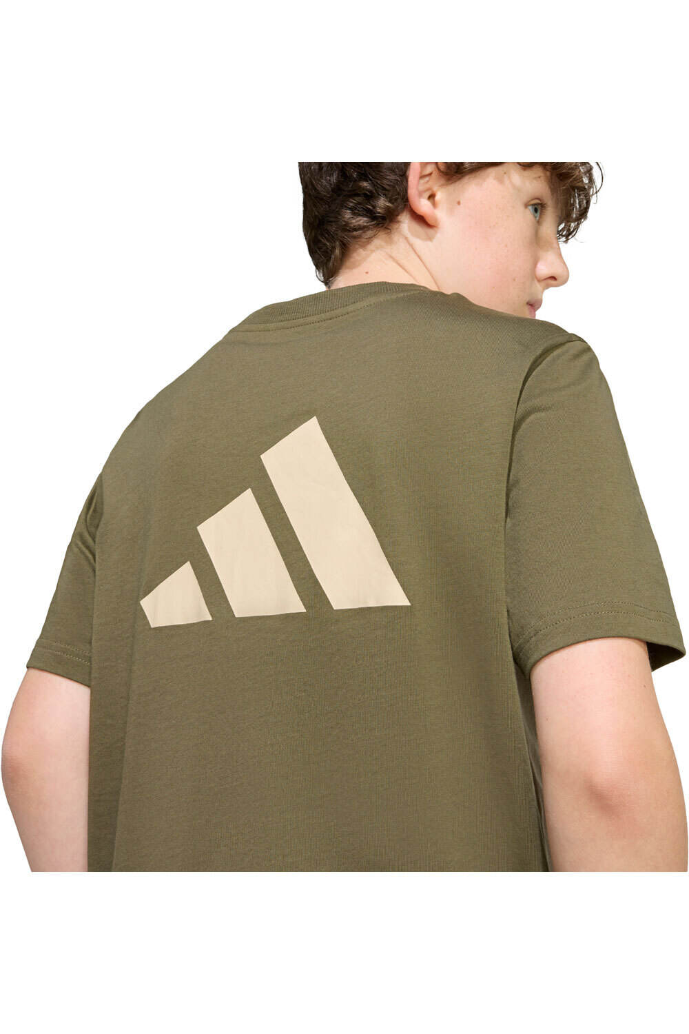adidas camiseta manga corta niño J CB T vista detalle