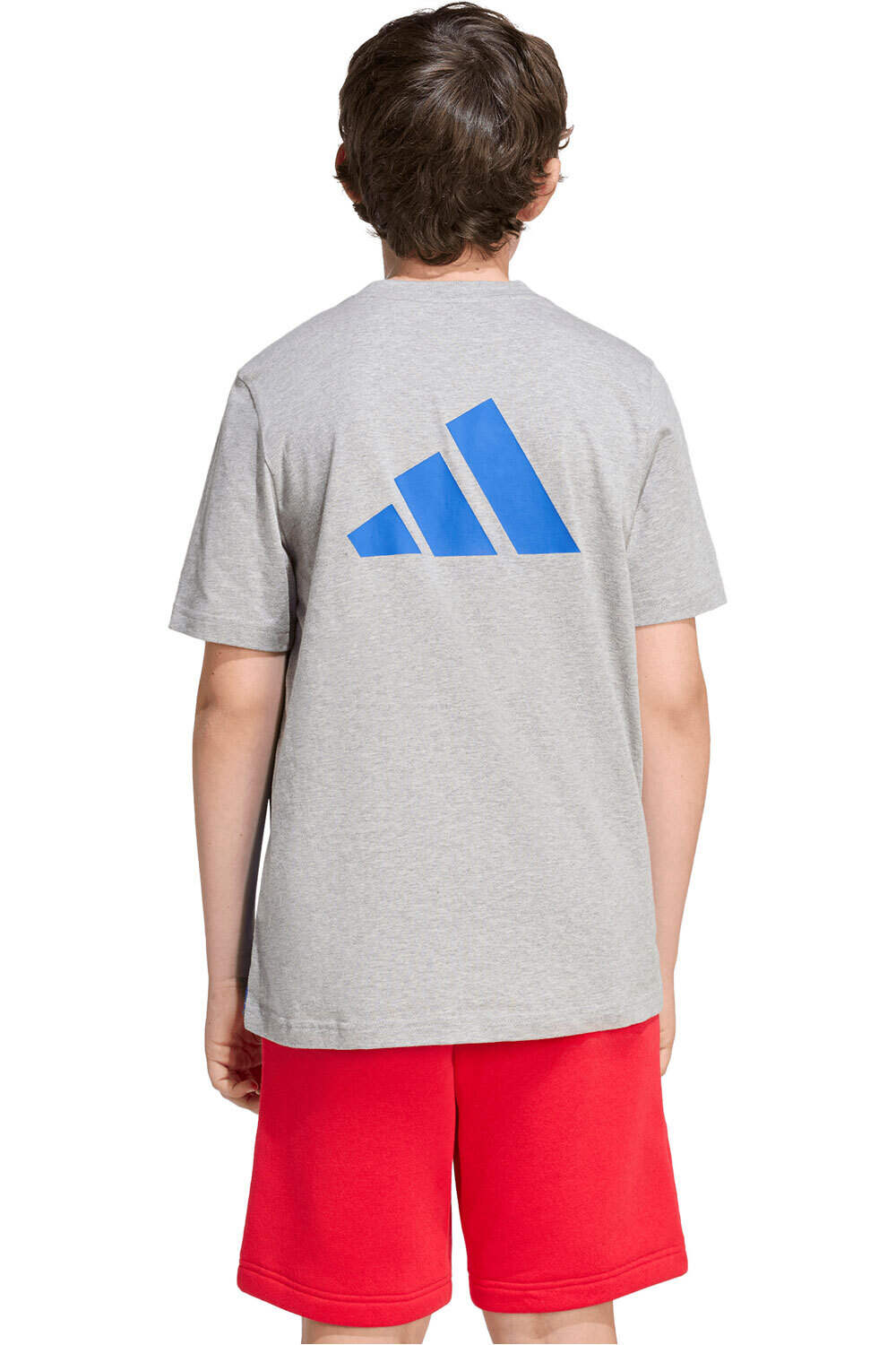 adidas camiseta manga corta niño J CB T vista trasera